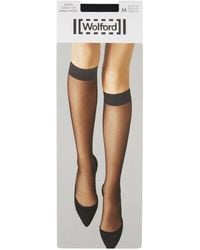 Wolford - Satin Touch 20 Knee-High Stockings - Lyst
