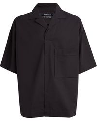 Jacquemus - Cotton Box-fit Short-sleeve Shirt - Lyst