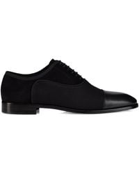Christian Louboutin - Greggory Leather-Blend Oxford Shoes - Lyst
