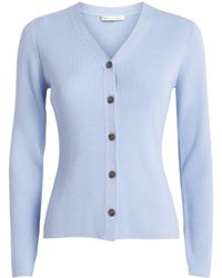 Emilia Wickstead - Merino Wool Ash Cardigan - Lyst