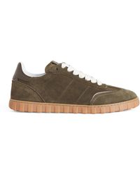 Ami Paris - Suede Low-Top Sneakers - Lyst