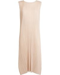 Pleats Please Issey Miyake - Monthly Colors July Midi Dress - Lyst