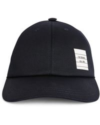 Thom Browne - Name Tag Baseball Cap - Lyst