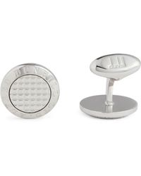 dunhill - Sterling Ad Coin Hobnail Cufflinks - Lyst