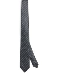Giorgio Armani - Silk Herringbone Tie - Lyst