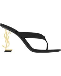Saint Laurent - Opyum Mule Sandal - Lyst
