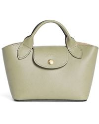 Longchamp - Extra-Small Leather Épure Tote Bag - Lyst