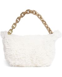 Fabiana Filippi - Small Shearling Shoulder Bag - Lyst