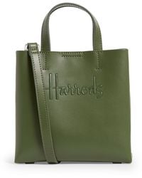 Harrods - Mini Leather Kensington Tote Bag - Lyst