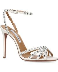 Aquazzura - Leather Tequila Sandals 105 - Lyst