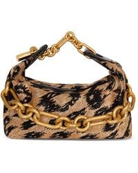 Balmain - Mini Leopard Sync Shoulder Bag - Lyst