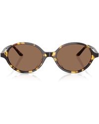 Oliver Peoples - X Khaite 2000C Oval Sunglasses - Lyst