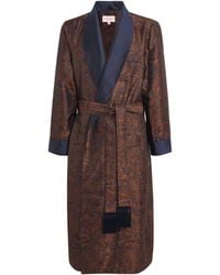Derek Rose - Silk Jacquard Veronia Robe - Lyst