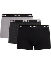 BOSS - Stretch-Cotton Power Trunks - Lyst