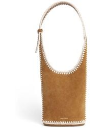 Veronica Beard - Suede Whipstitch Loop Shoulder Bag - Lyst