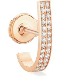 Repossi - And Diamond Berbere Single Hoop Earring - Lyst