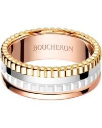 Boucheron - Mixed Quatre Edition Small Ring - Lyst