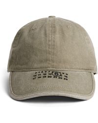 MM6 by Maison Margiela - Cotton Logo Baseball Cap - Lyst