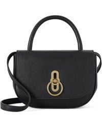 Mulberry - Small Leather Amberley Top-Handle Bag - Lyst
