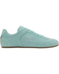 Burberry - Leather Knight Runner Sneakers - Lyst
