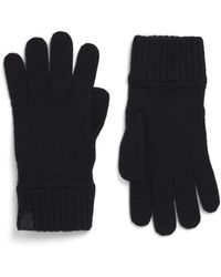 Brioni - Cashmere Leather-Detail Gloves - Lyst