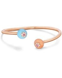 David Morris - Rose, Diamond And Sapphire Berry Bangle - Lyst