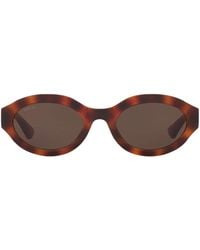 Gucci - Injected Oval Sunglasses - Lyst