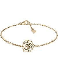 Piaget - Rose And Diamond Rose Bracelet - Lyst