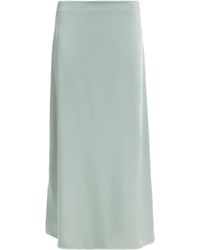 Weekend by Maxmara - Satin Midi Skirt - Lyst