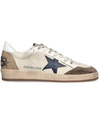 Golden Goose - Leather Ballstar Sneakers - Lyst