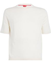 Isaia - Wool-Blend T-Shirt - Lyst