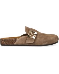 Tory Burch - Suede Mellow Mules - Lyst