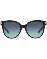Tiffany & Co. - Crystal-Embellished Pillow Sunglasses - Lyst