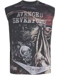 REPRESENT 247 - X Avenged Sevenfold Graphic Tank Top - Lyst