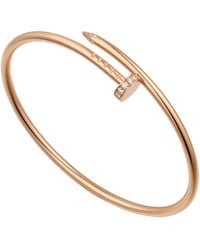 Cartier - Small And Diamond Juste Un Clou Bracelet - Lyst