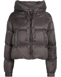 Max Mara - Water-Repellent Down Cropped Puffer Jacket - Lyst