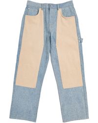 Represent - Distressed Carpenter Straight Jeans - Lyst