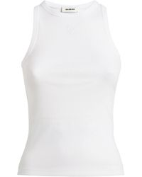 Sandro - Ribbed Tank Top - Lyst