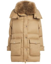 Yves Salomon - Down-Fur Technical Puffer Jacket - Lyst