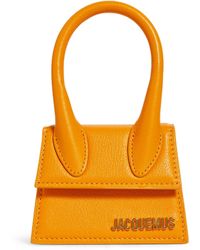 Jacquemus - Mini Leather Le Chiquito Top-handle Bag - Lyst
