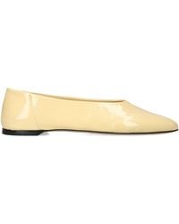 TOTEME - Patent Leather Slip Ballet Flats - Lyst