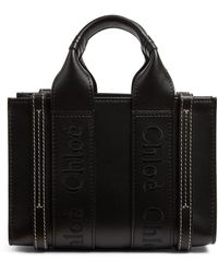 Chloé - Mini Leather Woody Tote Bag - Lyst