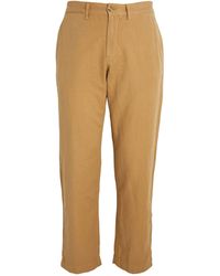 Polo Ralph Lauren - Linen-cotton Straight Trousers - Lyst