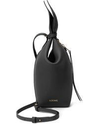 Loewe - Leather Scarf Backpack - Lyst