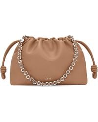Loewe - Medium Leather Flamenco Shoulder Bag - Lyst