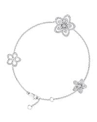 Graff - And Diamond Wild Flower Bracelet - Lyst