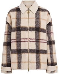Barbour - Fleece Tartan Hazelwood Jacket - Lyst