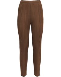Pleats Please Issey Miyake - New Colorful Basics Trousers - Lyst