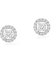 Messika - Joy And Diamond Small Stud Earrings - Lyst