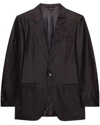 Tom Ford - Virgin-Wool Pinstripe Colbert Blazer - Lyst
